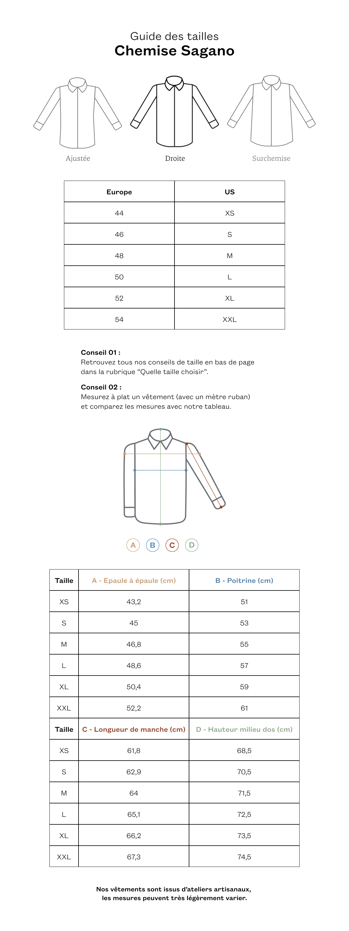 Chemise Sagano sauge