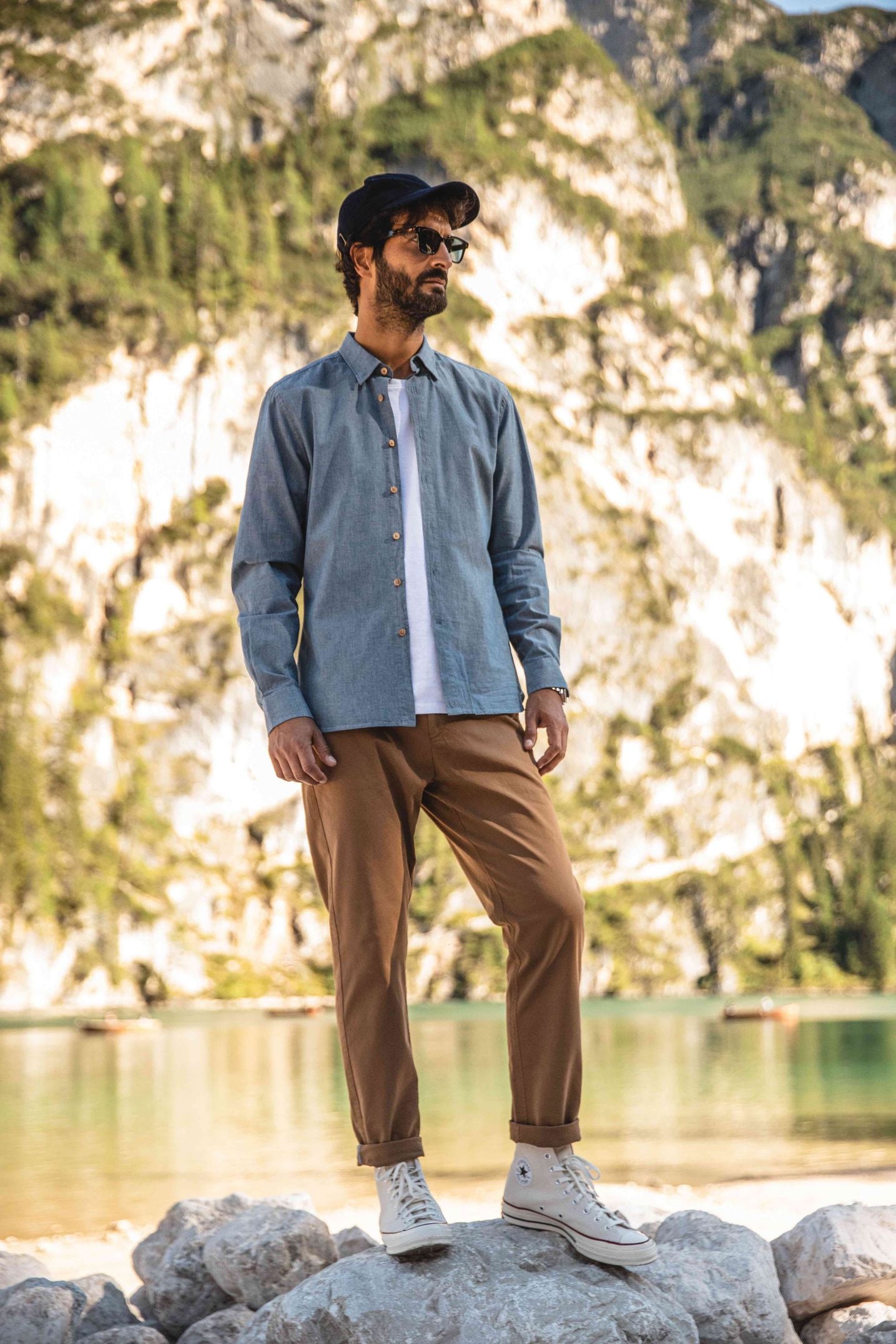 Chemise Albiate indigo