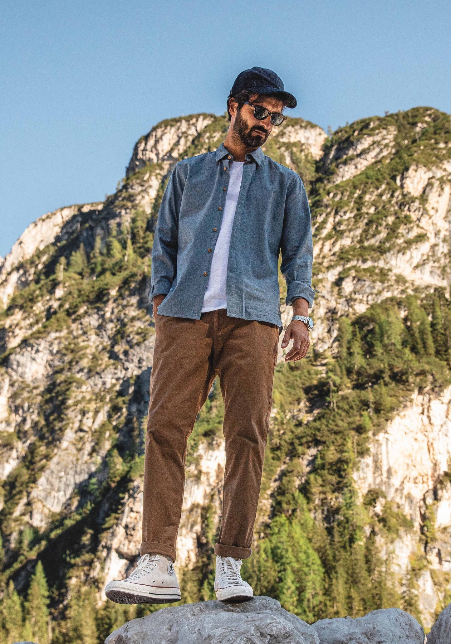 Chemise Albiate indigo