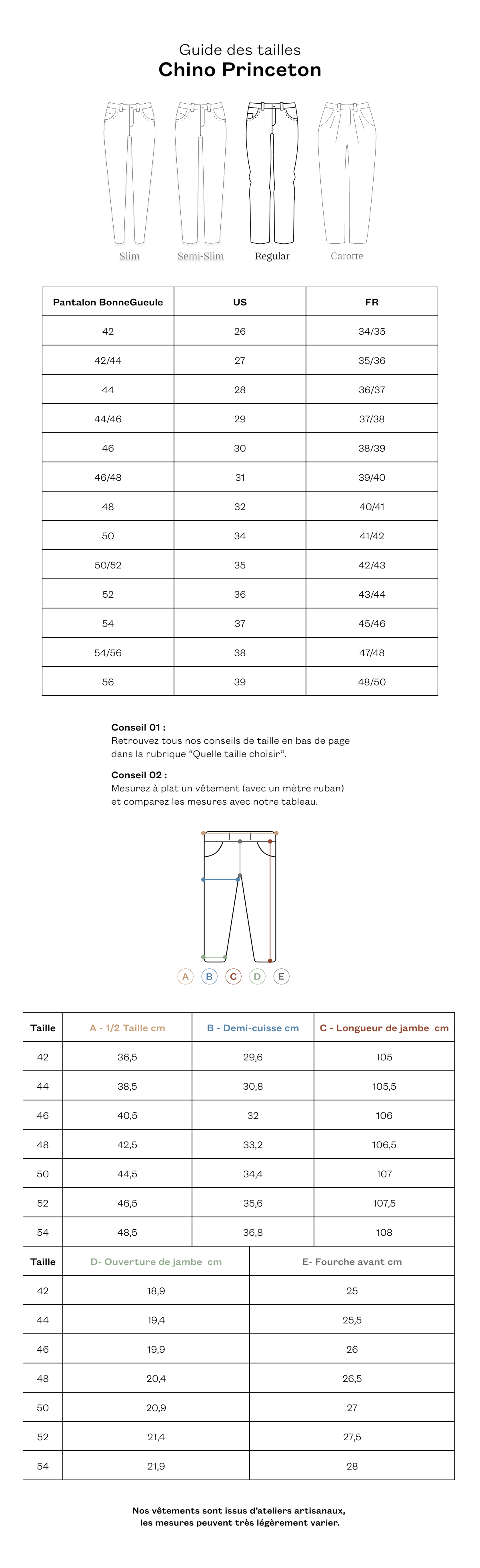 Pantalon Princeton beige