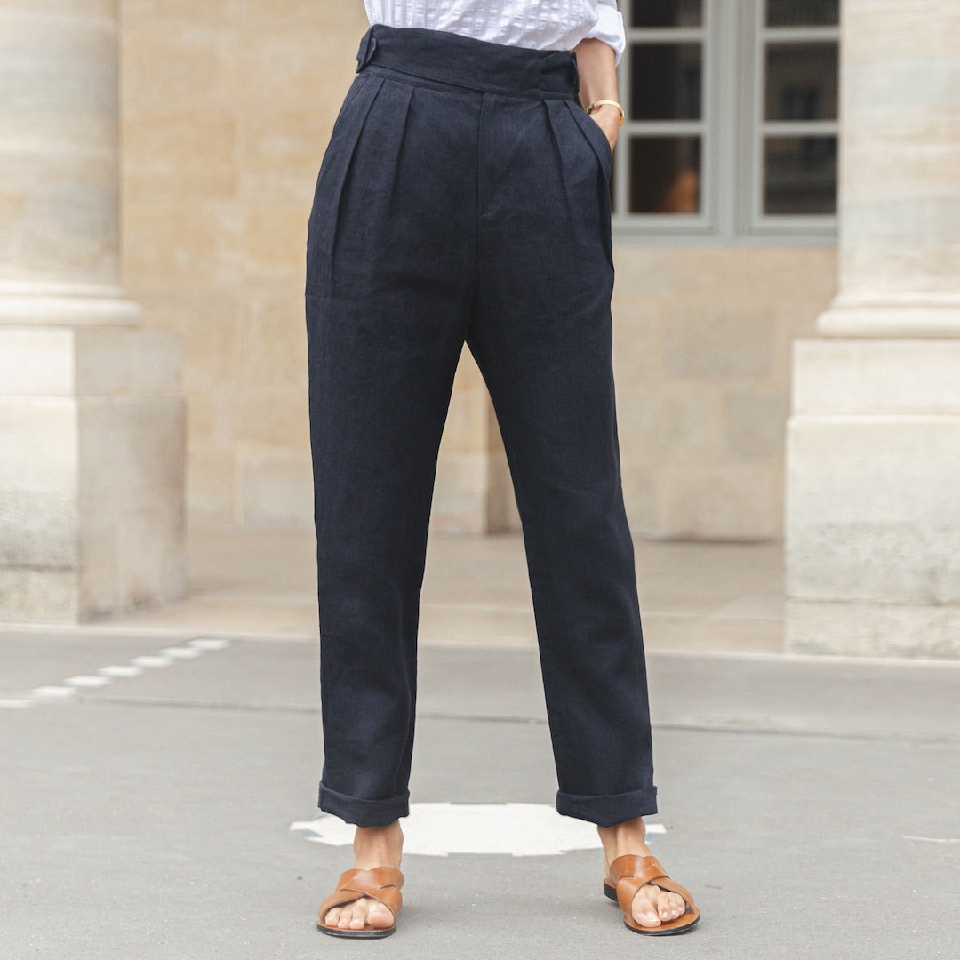 Pantalon Tavira marine
