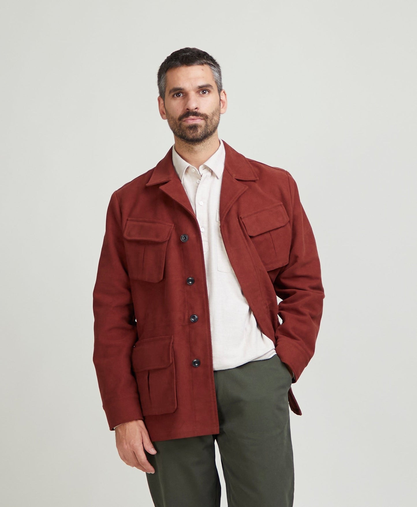 Veste Ravello rouille