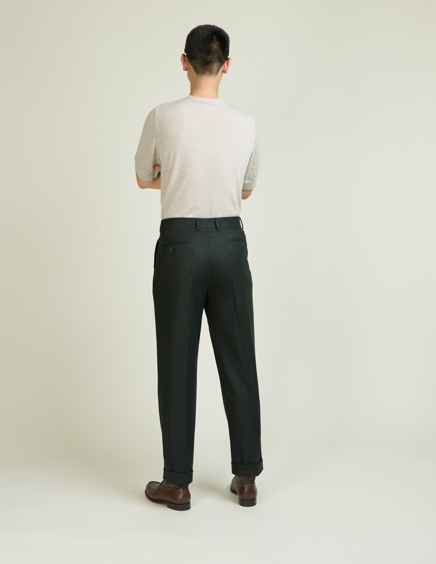 Pantalon Bergame kaki