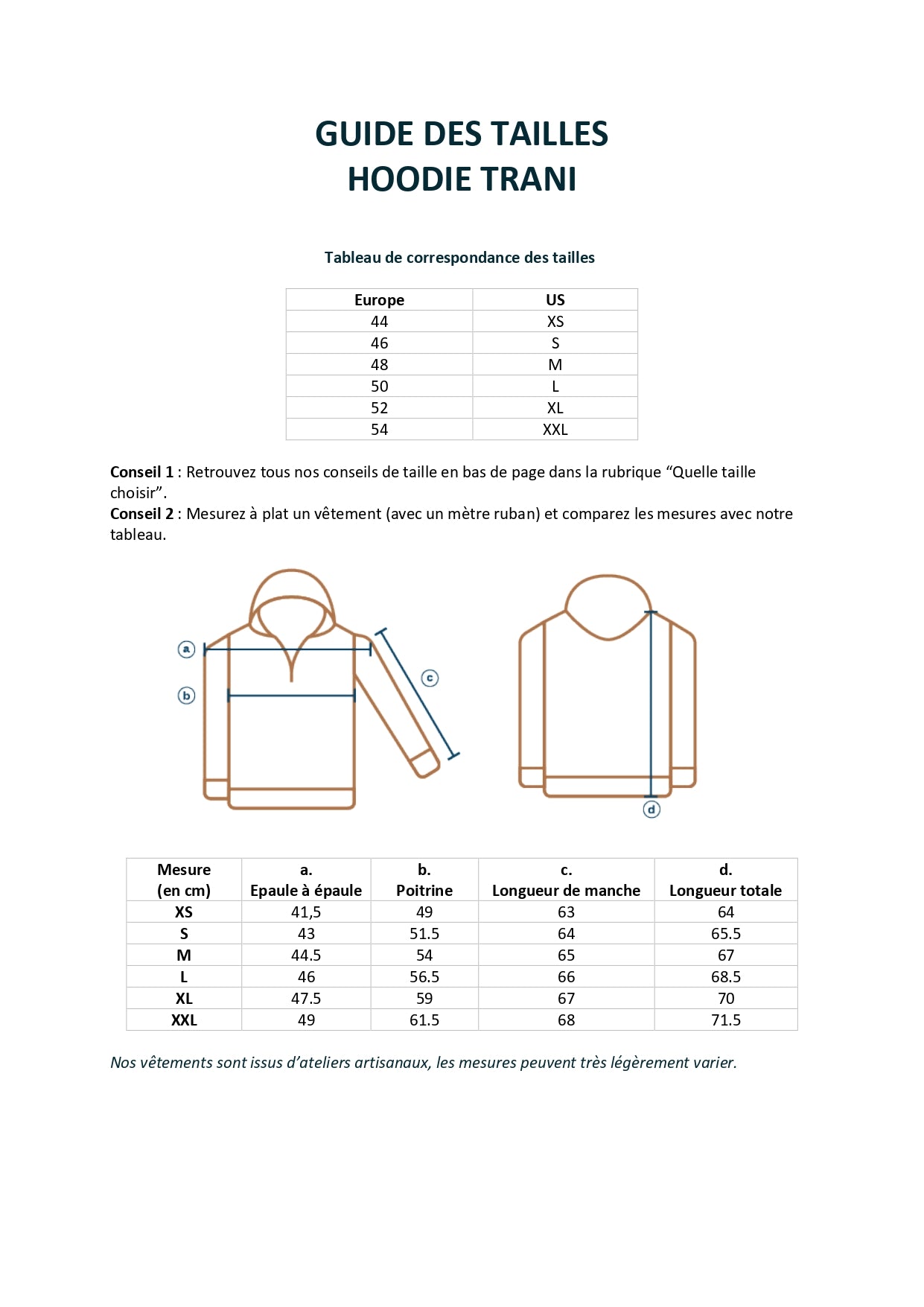Hoodie Trani orange
