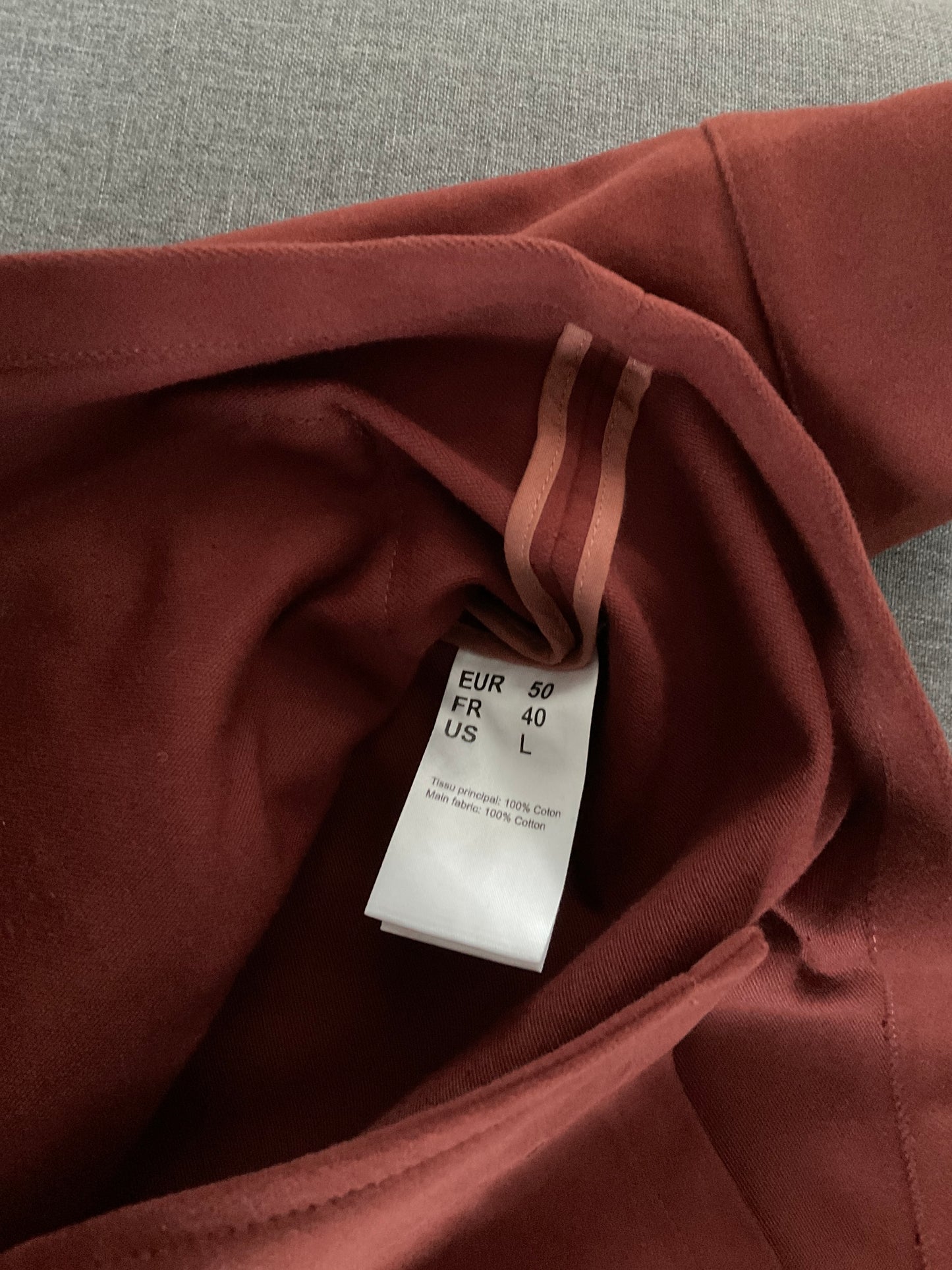 Veste Ravello rouille