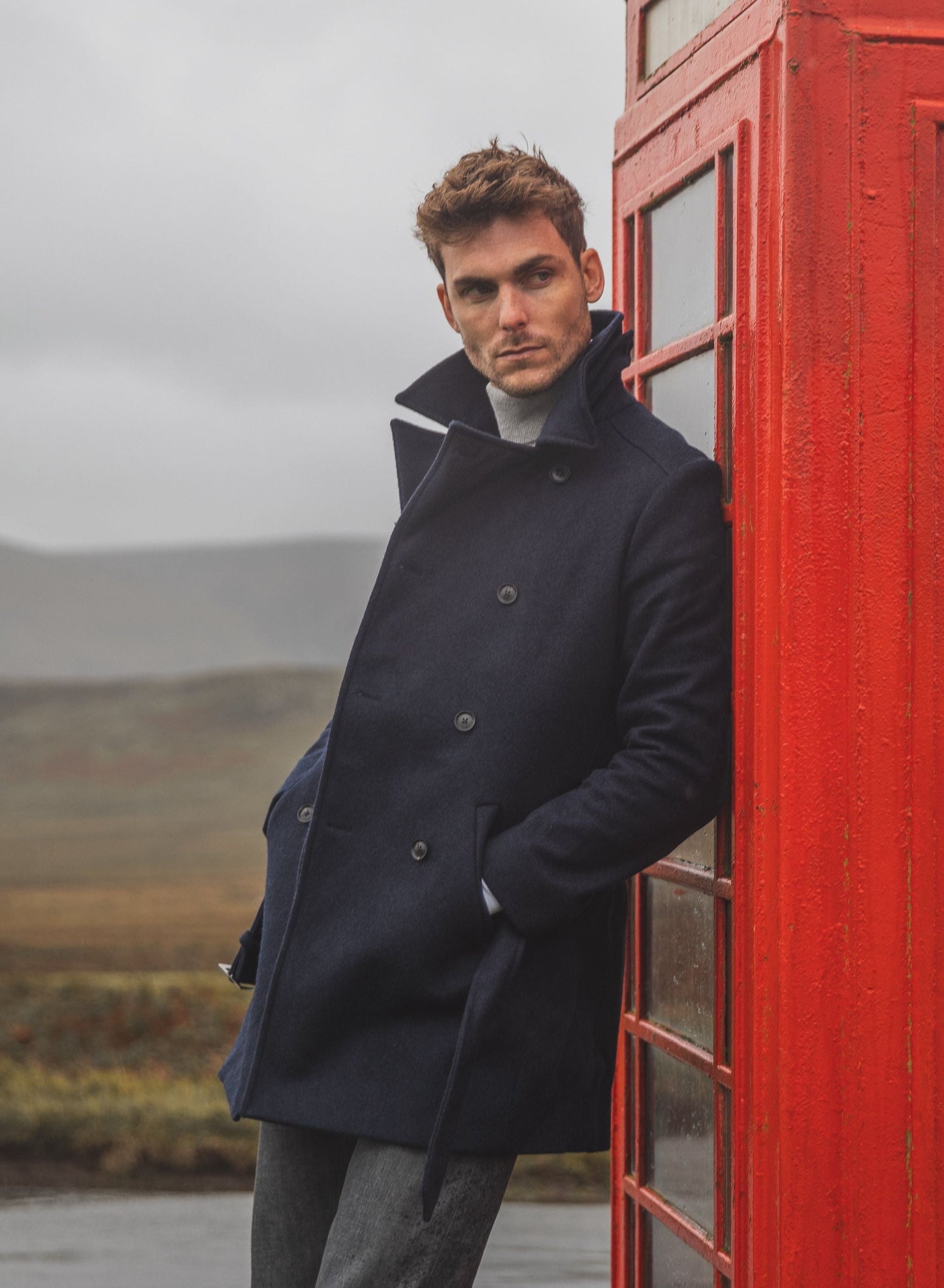 Manteau Gall bleu