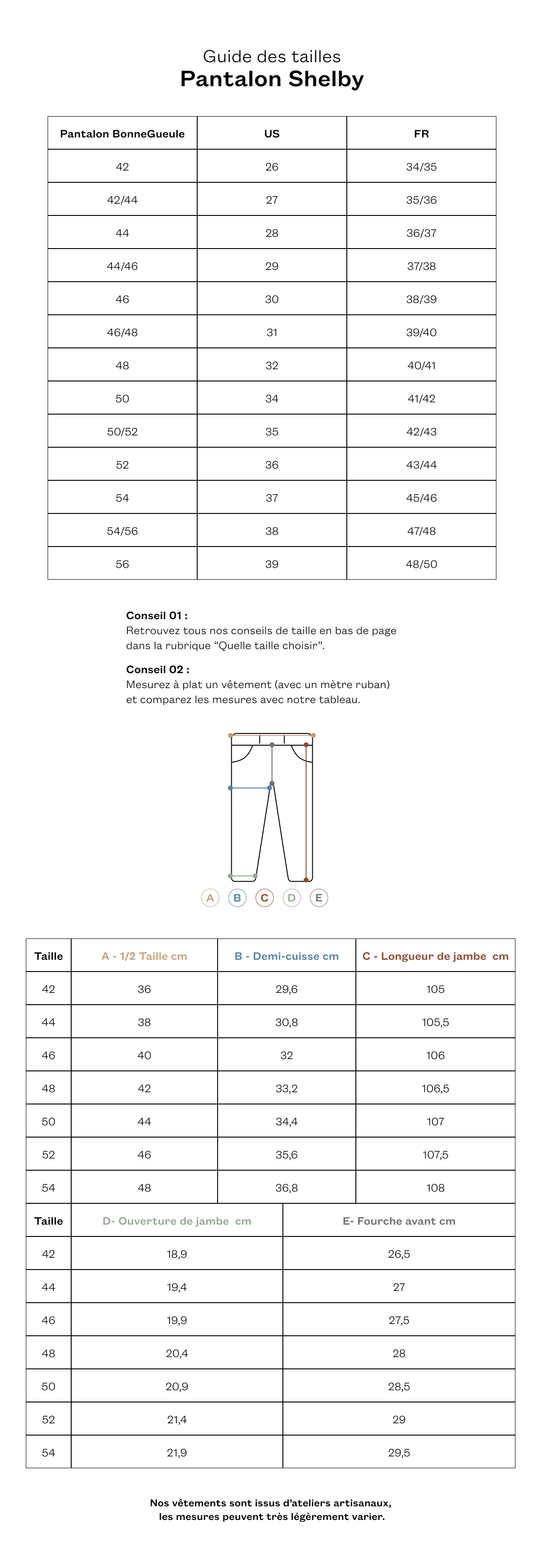 Pantalon Shelby marron