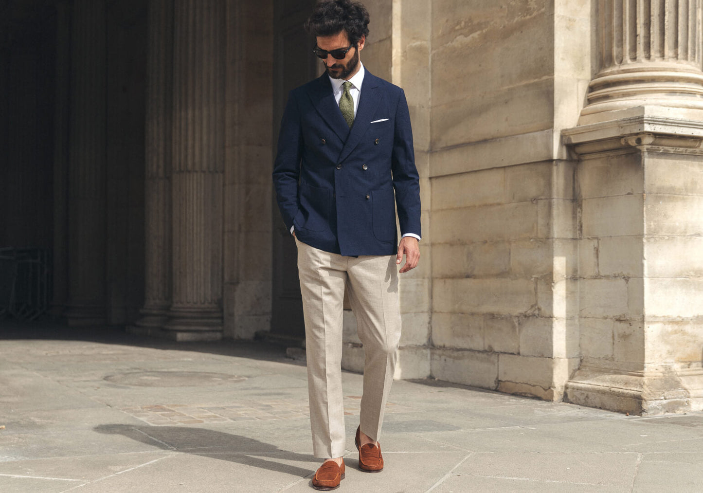 Veste Davide marine