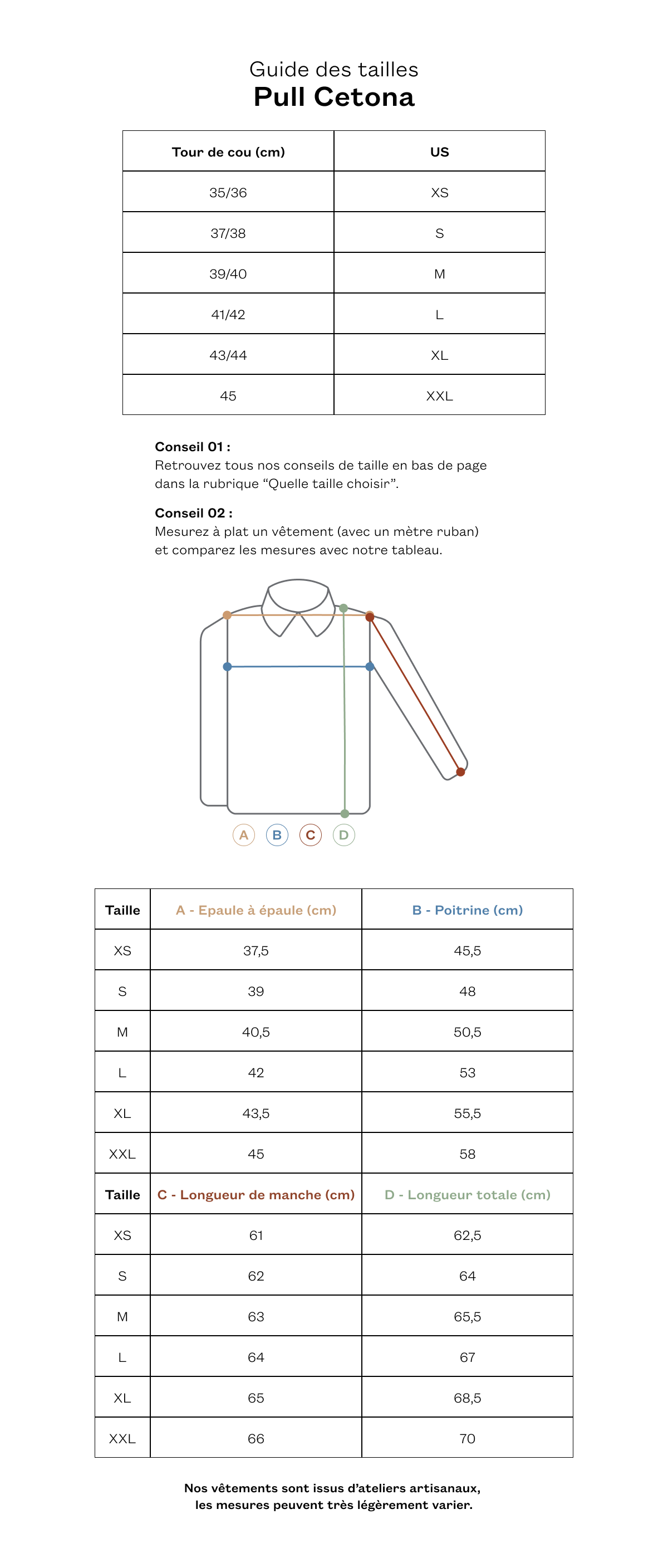 Pull Cetona moutarde