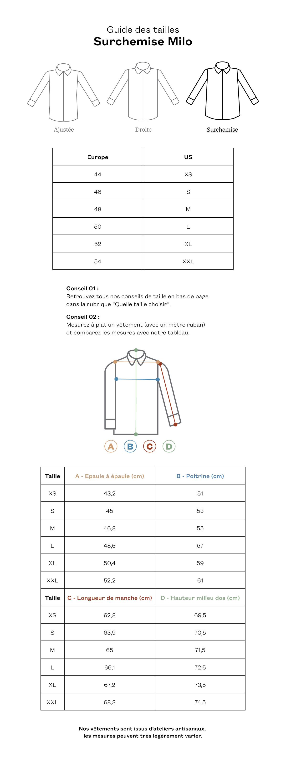 Surchemise Milo tabac