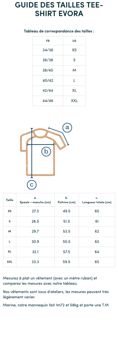 T-shirt Evora blanc