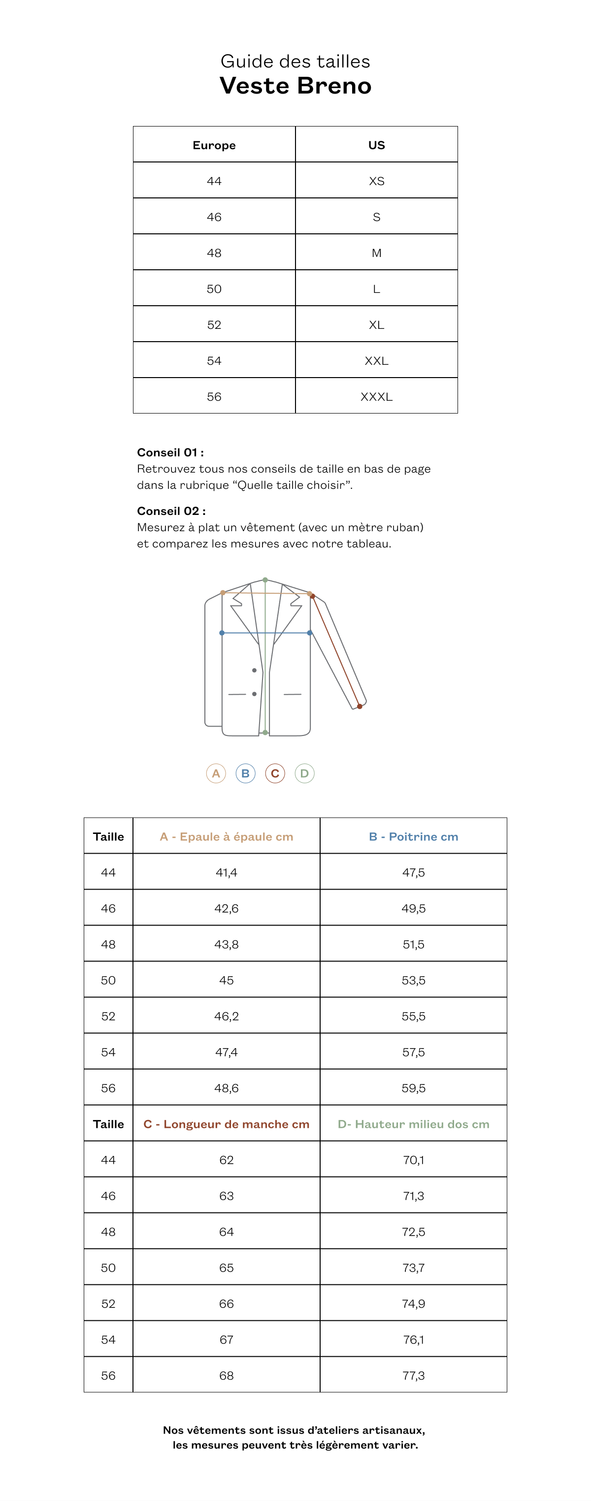 Veste Breno gris
