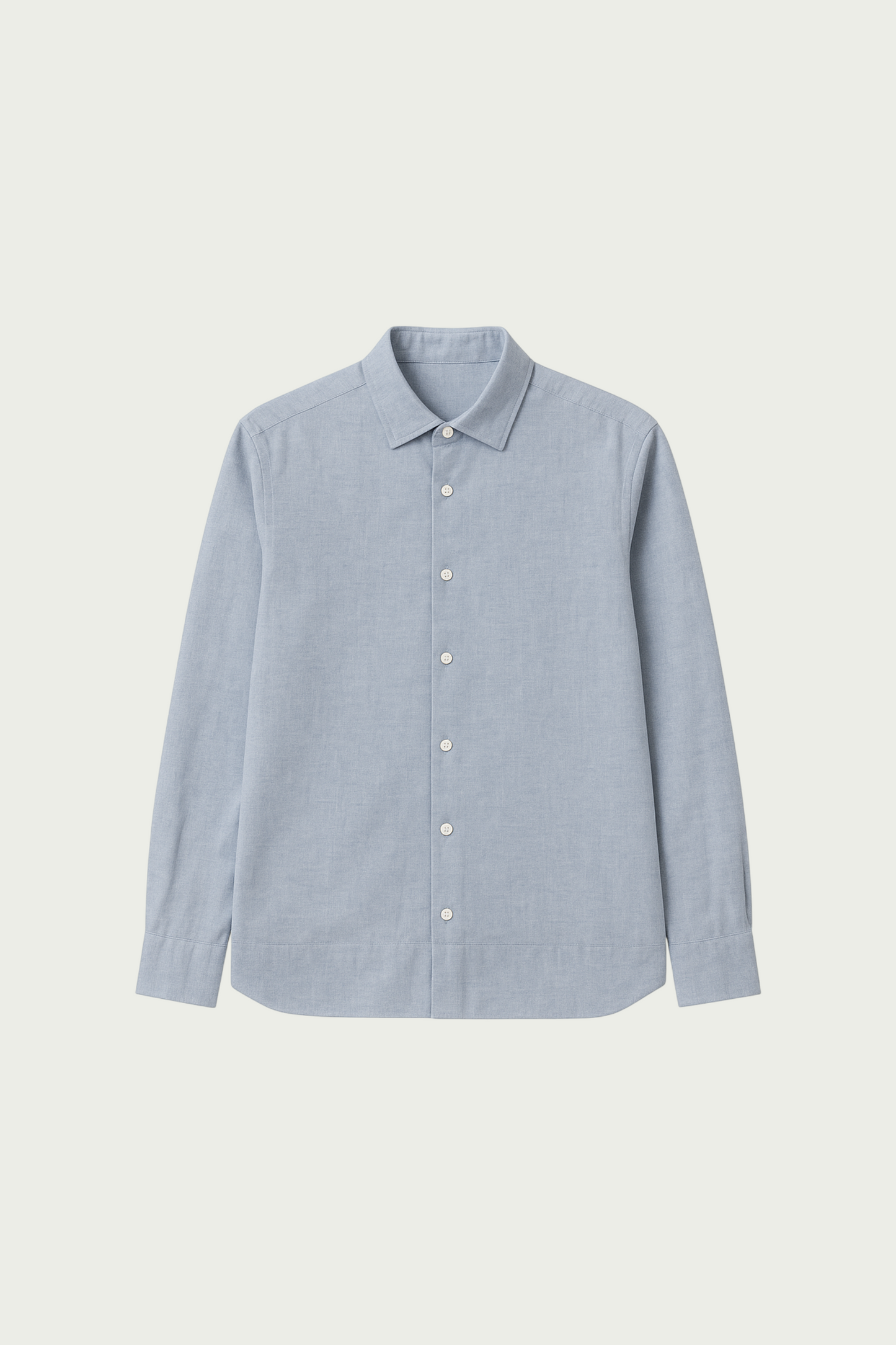 Chemise flanelle grise italienne