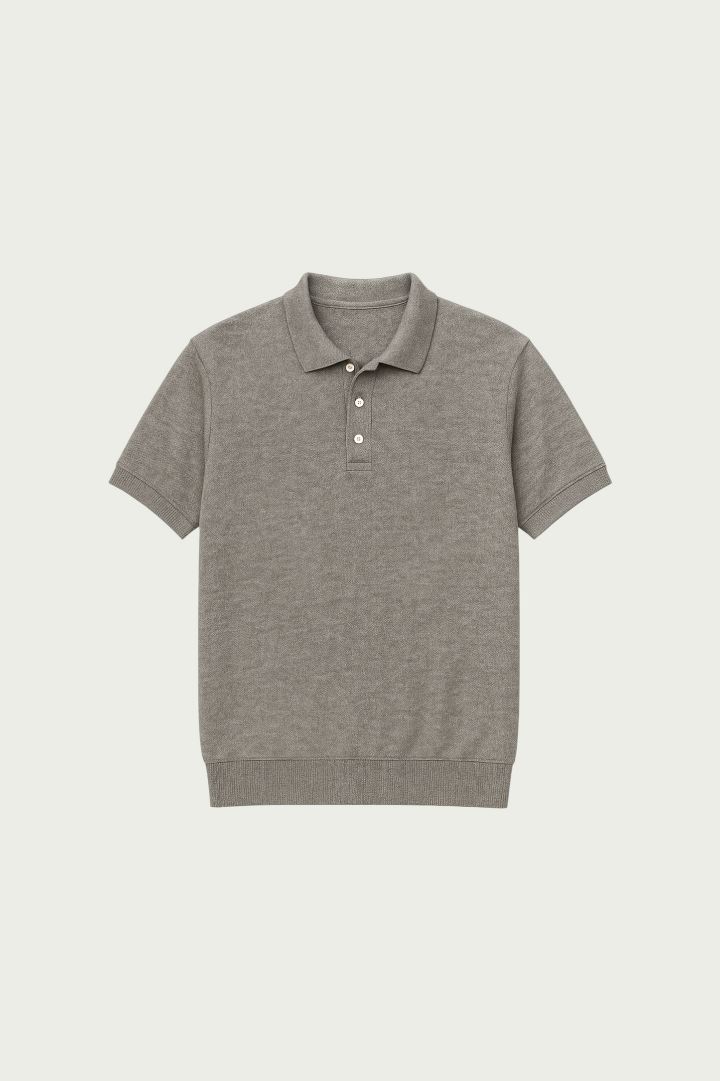 Polo gris chiné