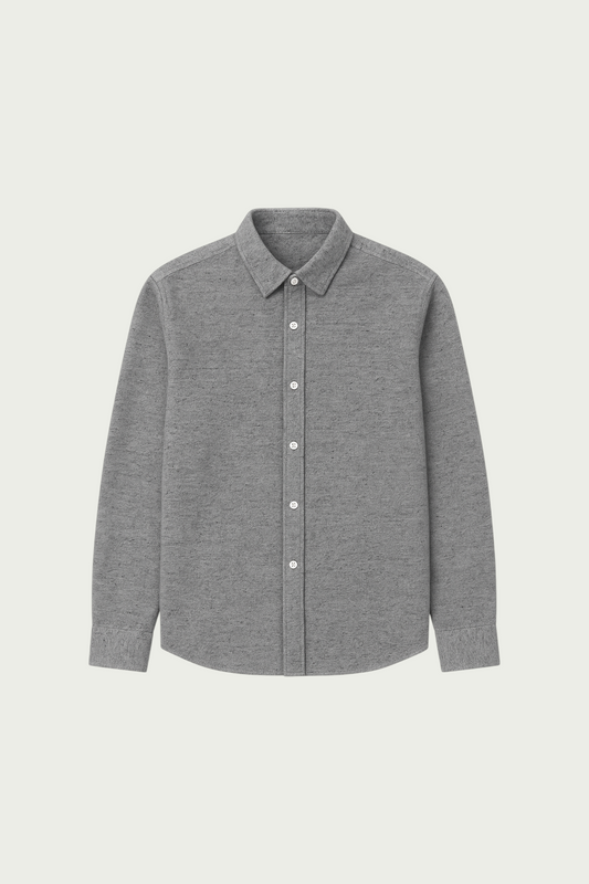 Sur chemise gris chiné Japan Line