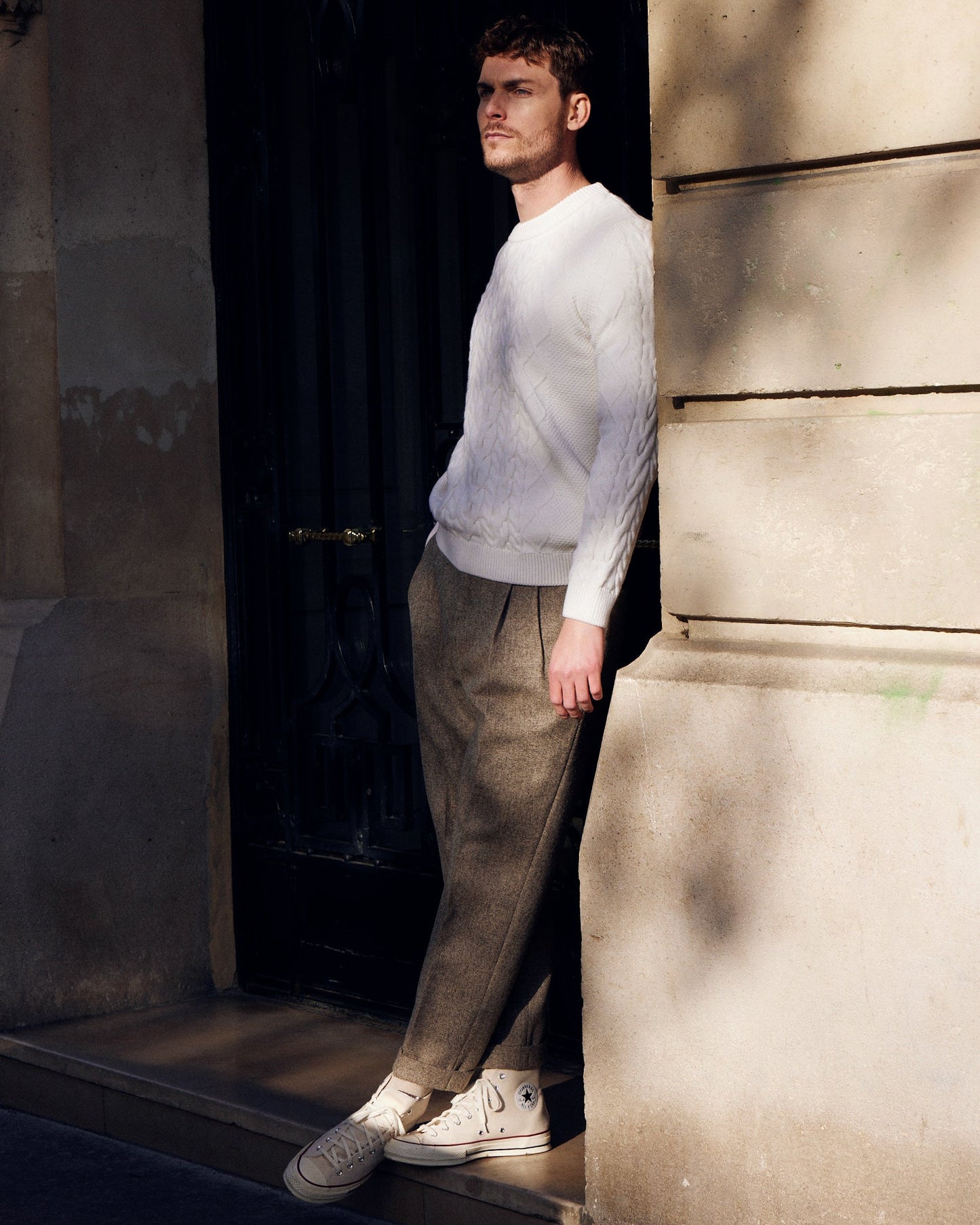 Pantalon Bergame brun