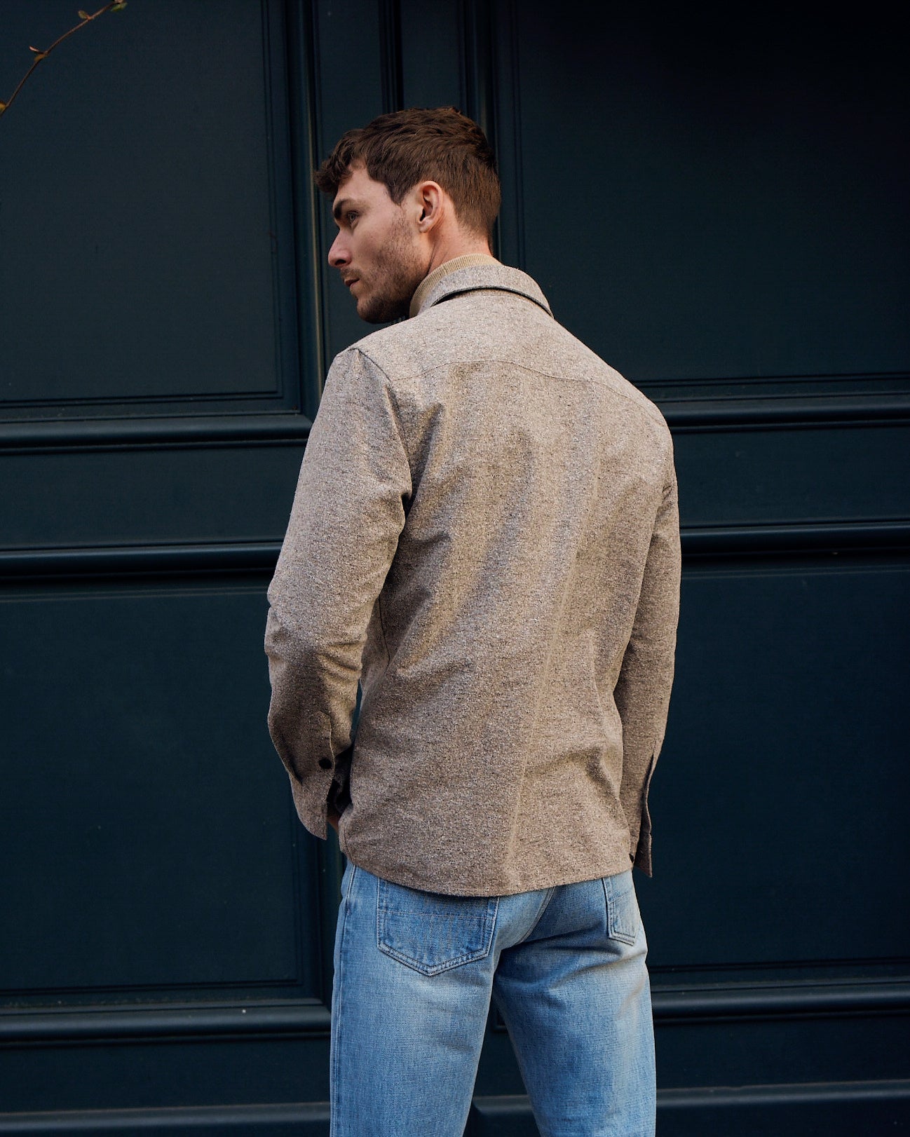 Surchemise Robi Taupe