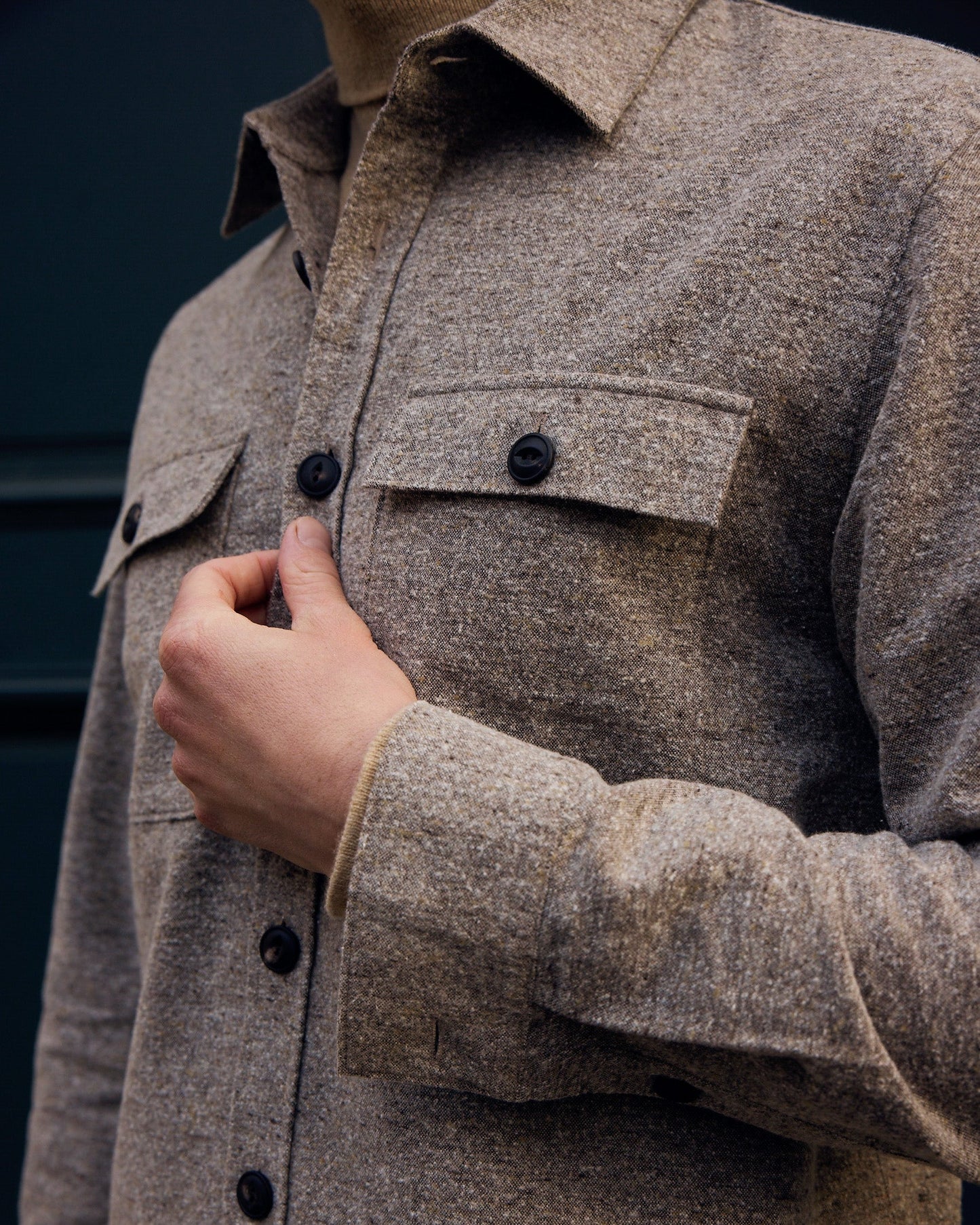 Surchemise Robi Taupe