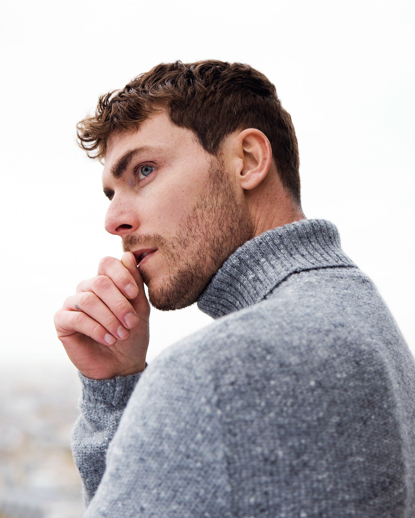 Pull Livigno gris