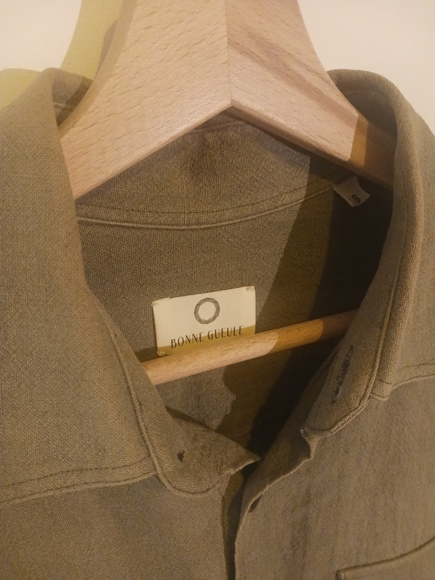 Surchemise - 50% rami / 50% lin - Taille S ou M