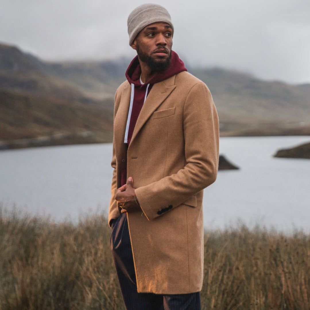 Manteau Isaac camel