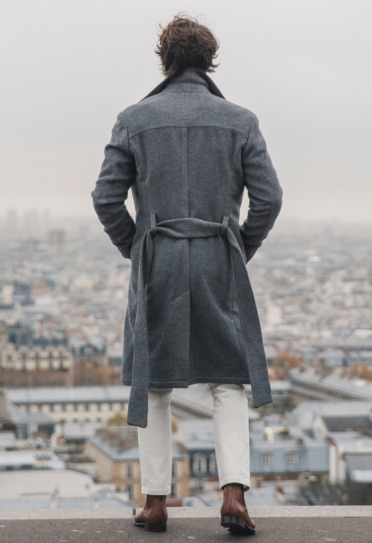 Manteau Fitou gris