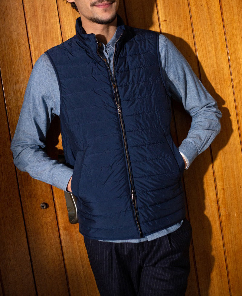 Gilet Sans Manches Okuno navy