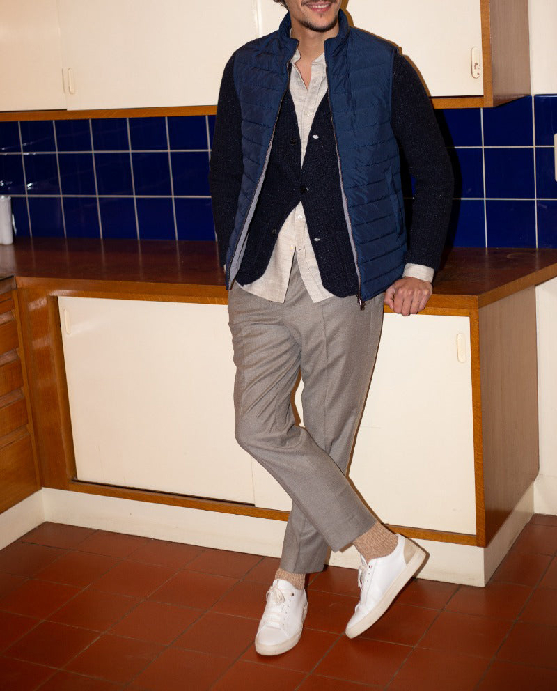 Gilet Sans Manches Okuno navy