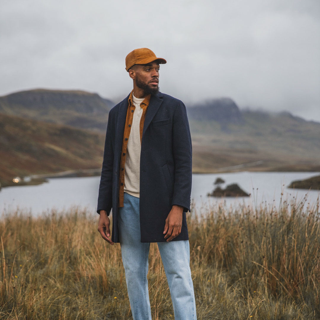 Manteau Salvis marine