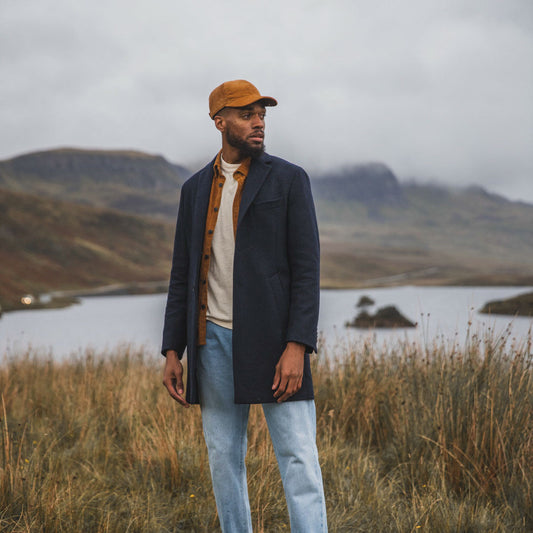 Manteau Salvis marine