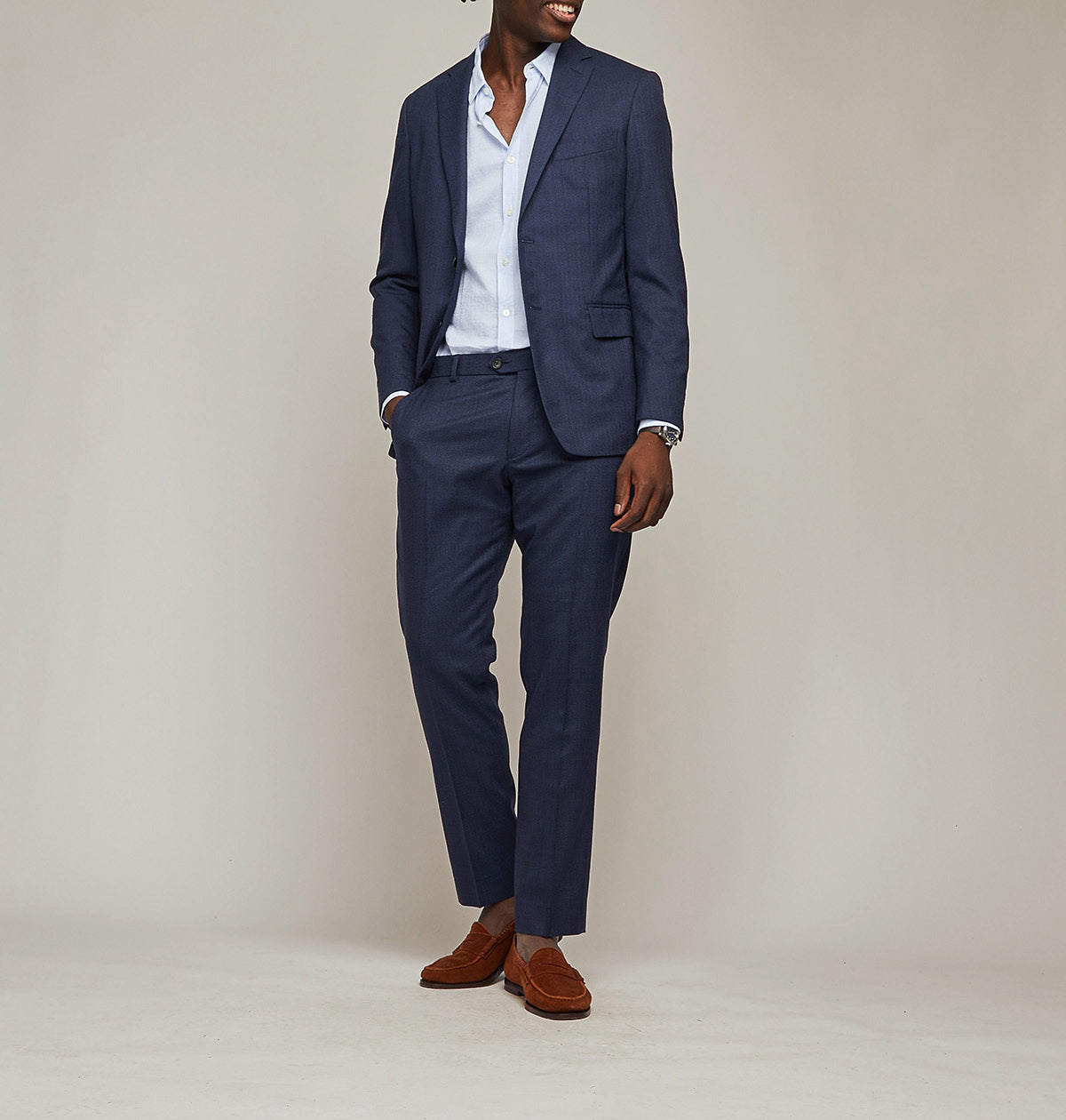 Veste Chris bleue