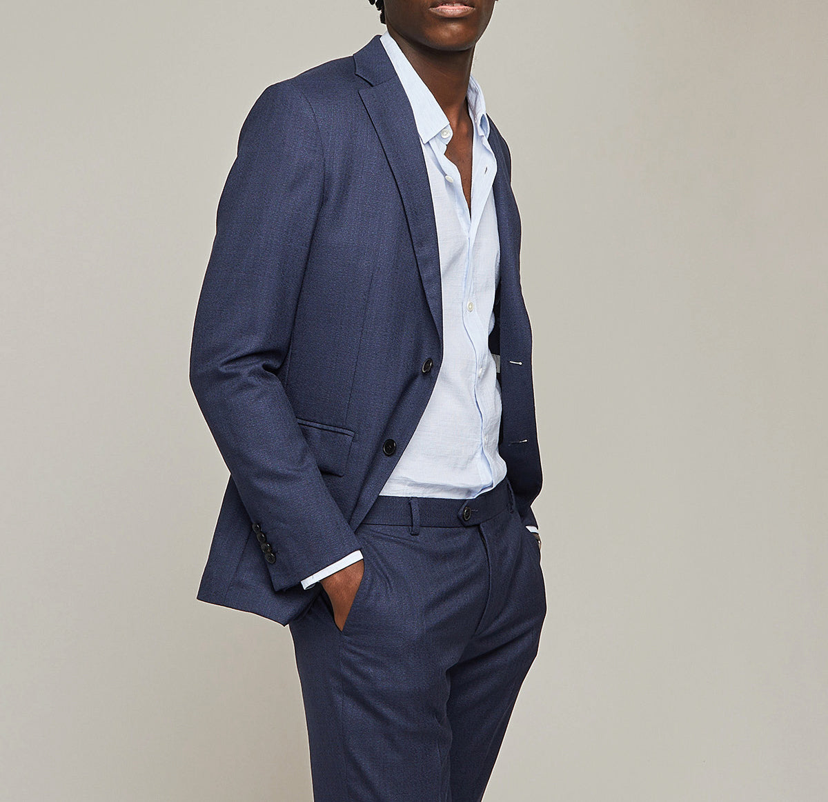 Veste Chris bleue