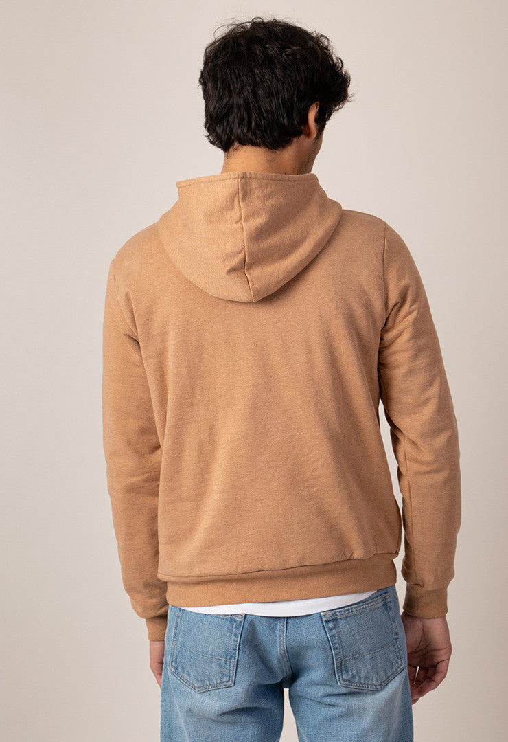 Hoodie Norio camel