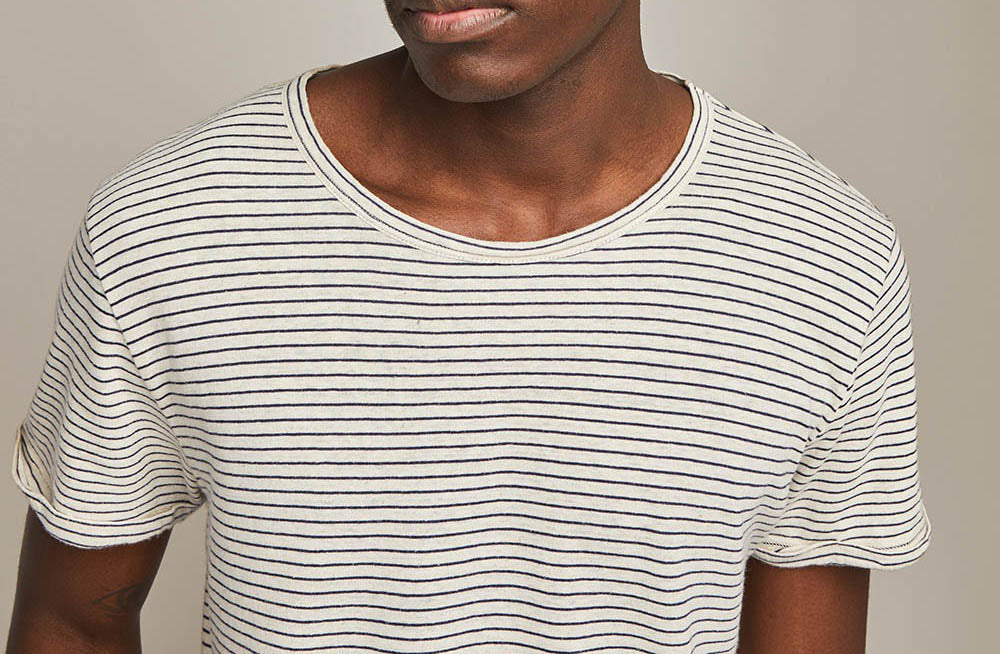 T-shirt Cyril blanc