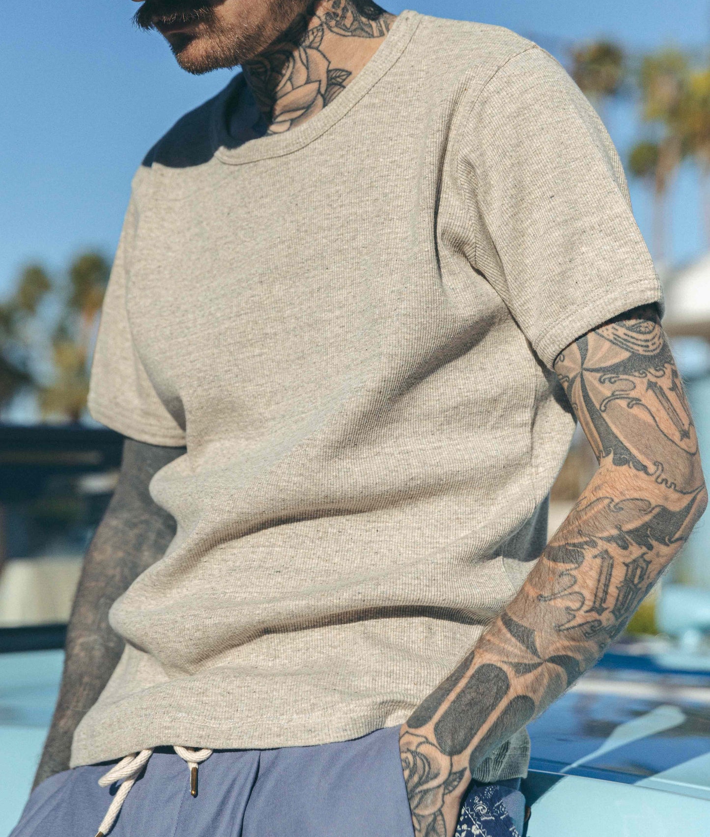 T-shirt Ribo beige