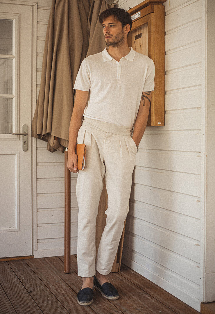 Polo Olbia blanc