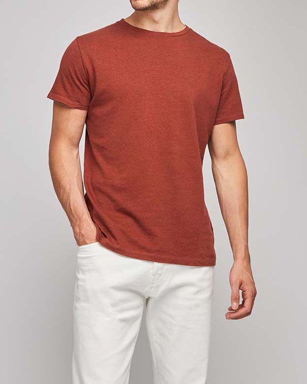 T-shirt Cuba terracotta