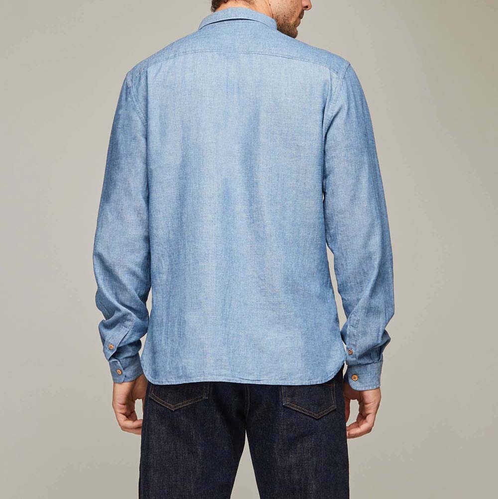 Chemise Maruwa indigo