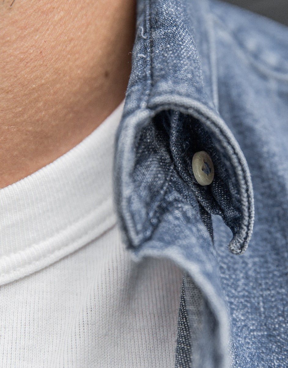 Chemise Manzo indigo