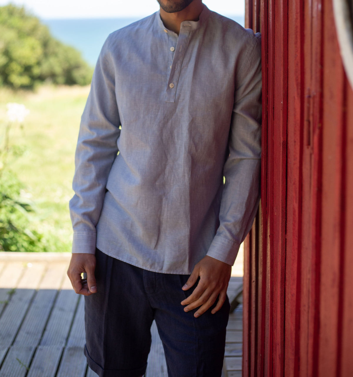 Chemise Sacha bleu
