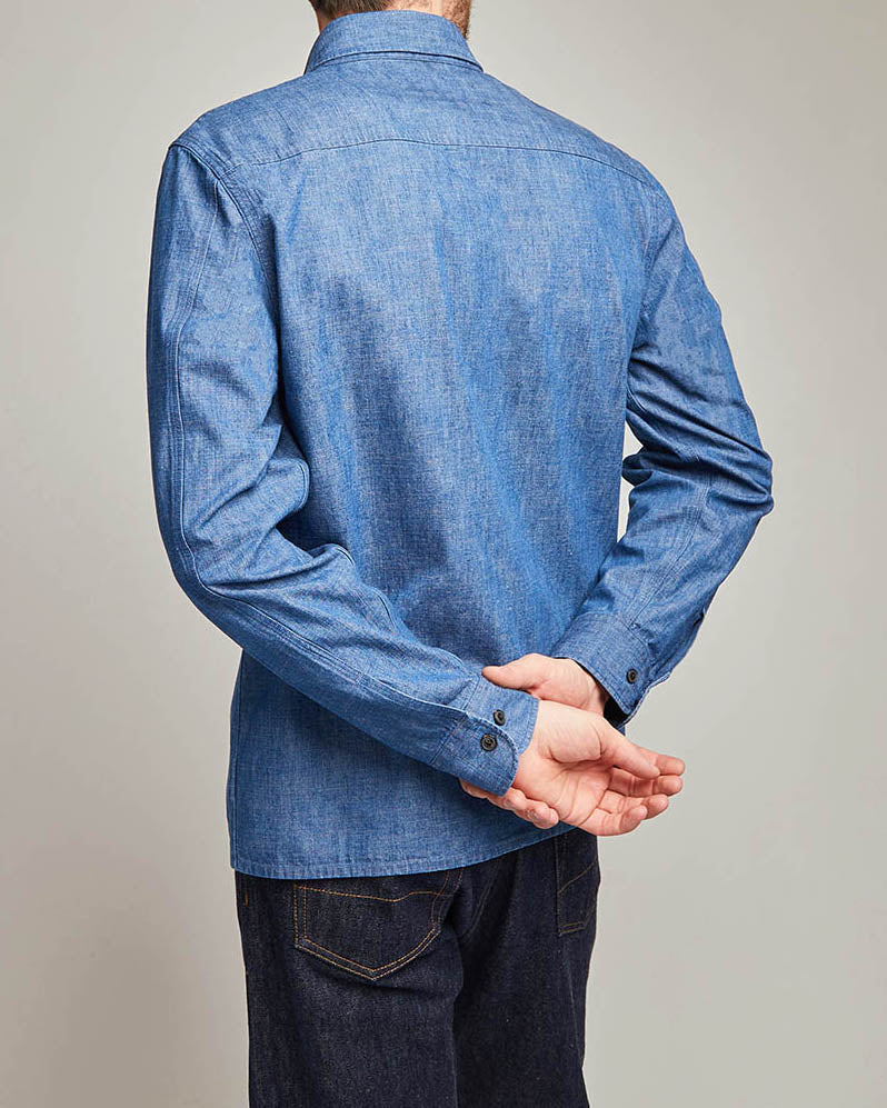 Chemise Odaiba bleu