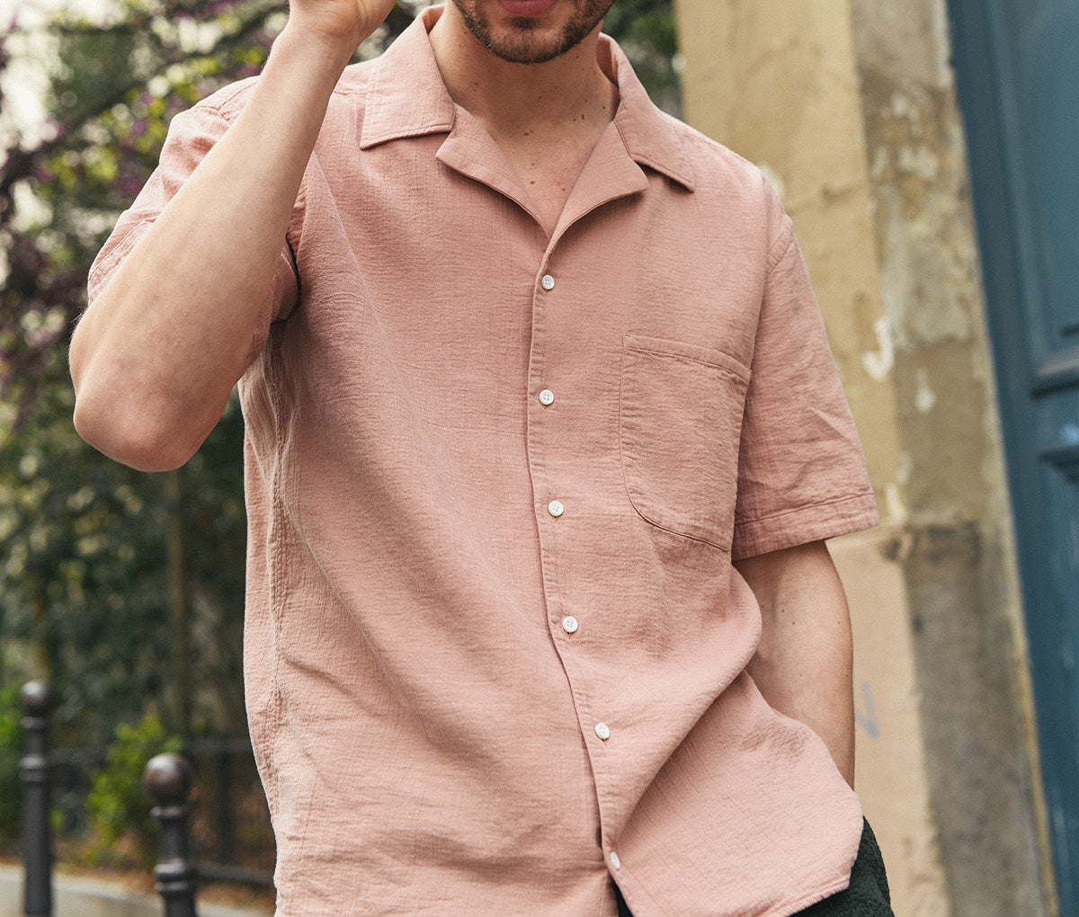 Chemisette Newport rose