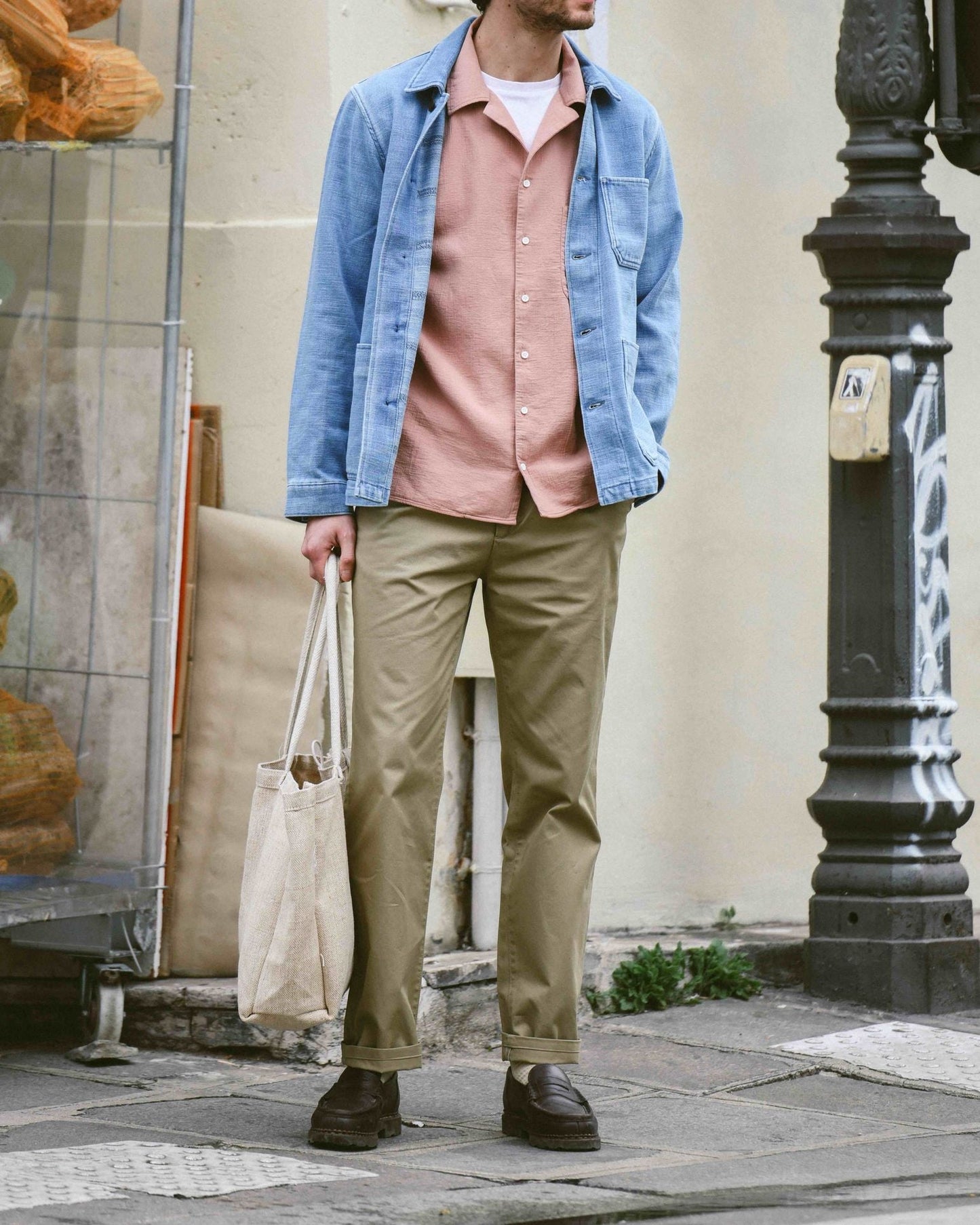 Chemisette Newport rose