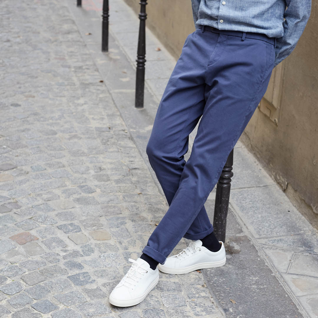 Chino Axel bleu