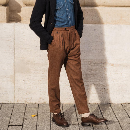 Pantalon Leeds rouille