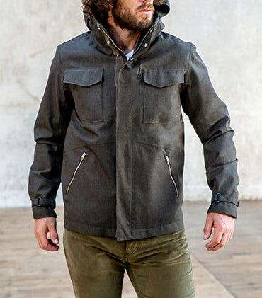 Softshell Adrien marron