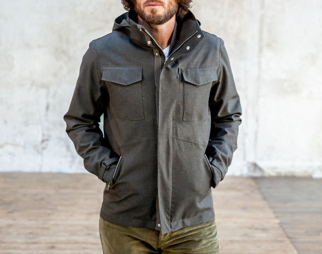 Softshell Adrien marron