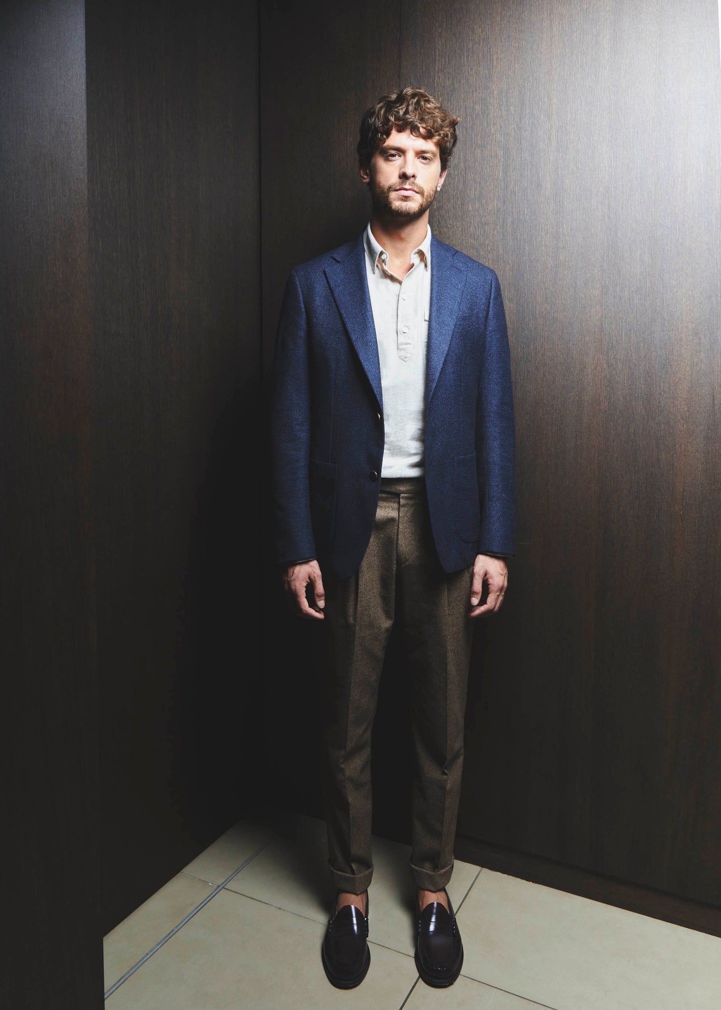 Chemise Narita grège