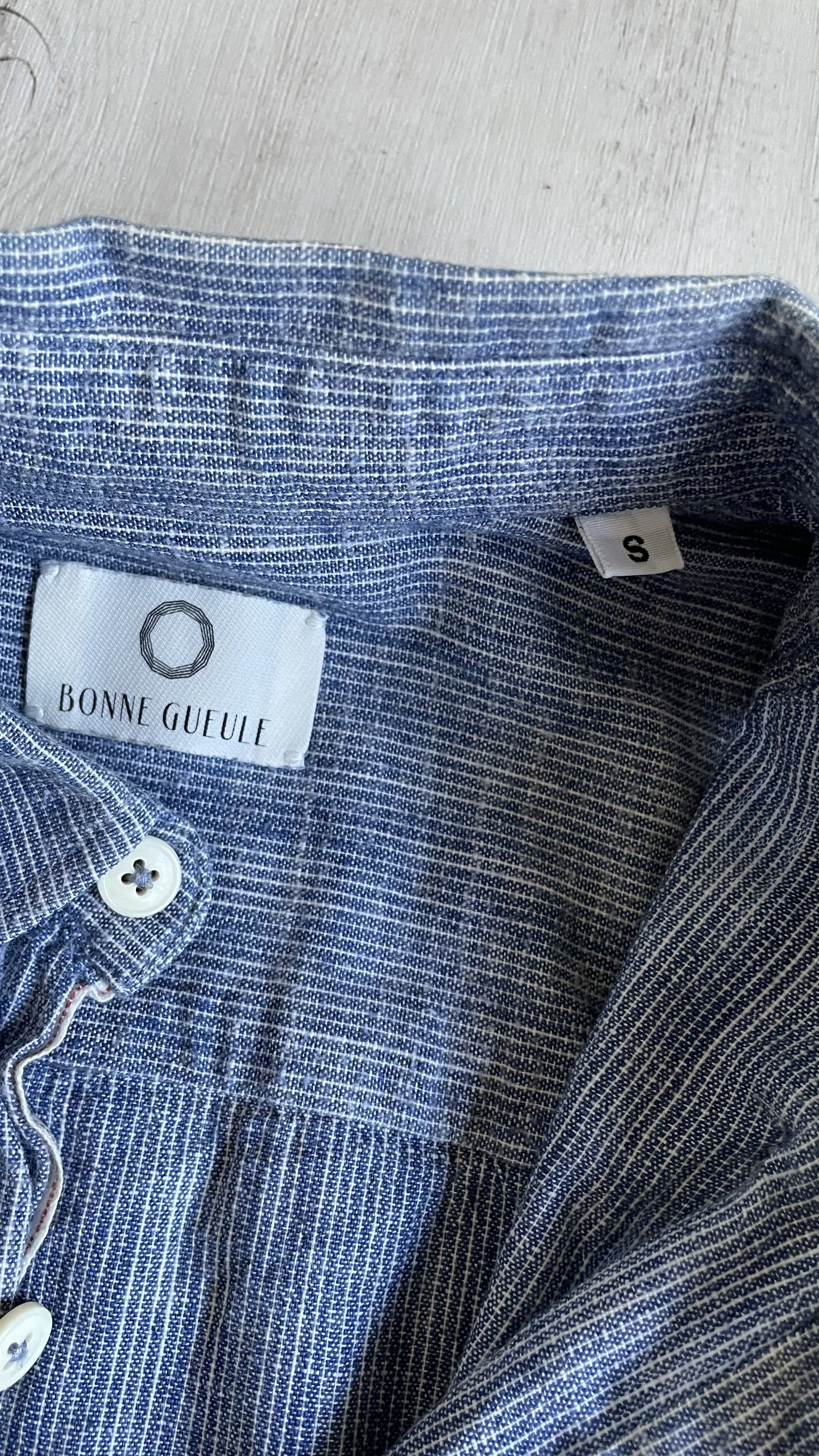 Chemise Shiro indigo