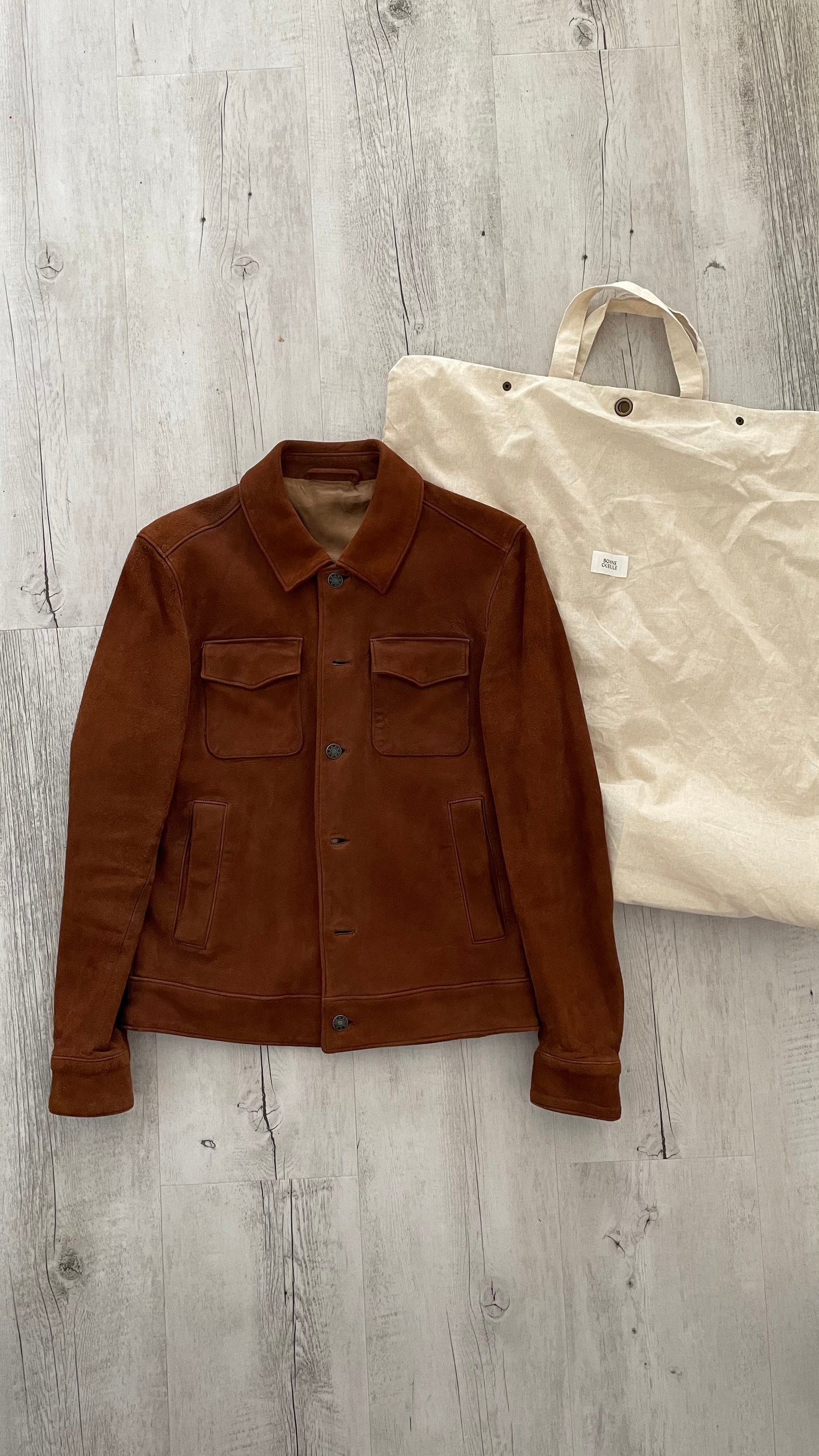 Blouson Niardo cognac